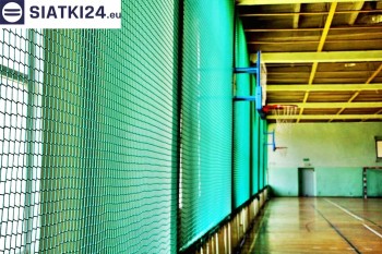 Siatki Starogard Gdański - Siatki zabezpieczające na hale sportowe - zabezpieczenie wyposażenia w hali sportowej dla terenów Starogardu Gdańskiego