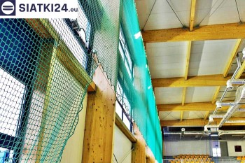 Siatki Starogard Gdański - Duża wytrzymałość siatek na hali sportowej dla terenów Starogardu Gdańskiego