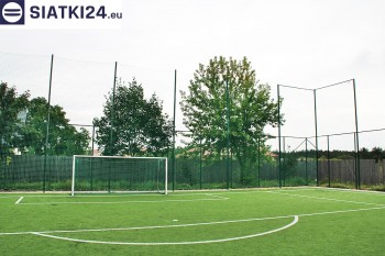Siatki Starogard Gdański - Tu zabezpieczysz ogrodzenie boiska w siatki; siatki polipropylenowe na ogrodzenia boisk. dla terenów Starogardu Gdańskiego